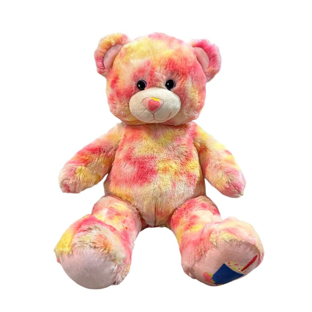 Build A Bear DAIRY QUEEN Strawberry Cheesecake DQ Blizzard Plush Pink Yellow 16"